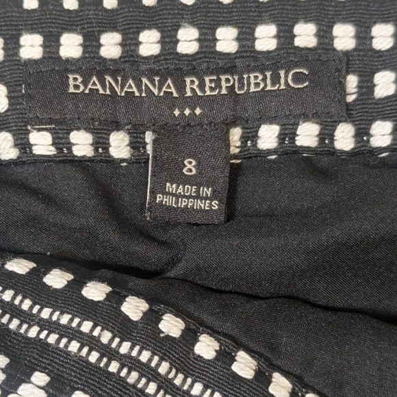 Banana Republic Black and White Pencil Skirt - Picture 8 of 11